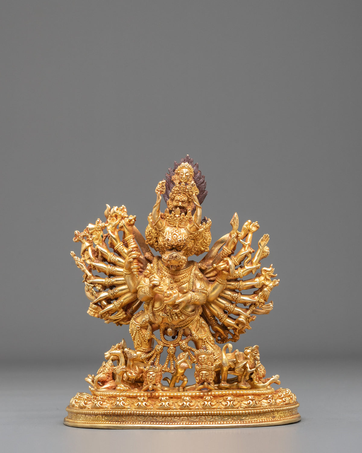 Yamantaka Buddhist Decor Statue | Himalayan Buddhist Sacred Decor