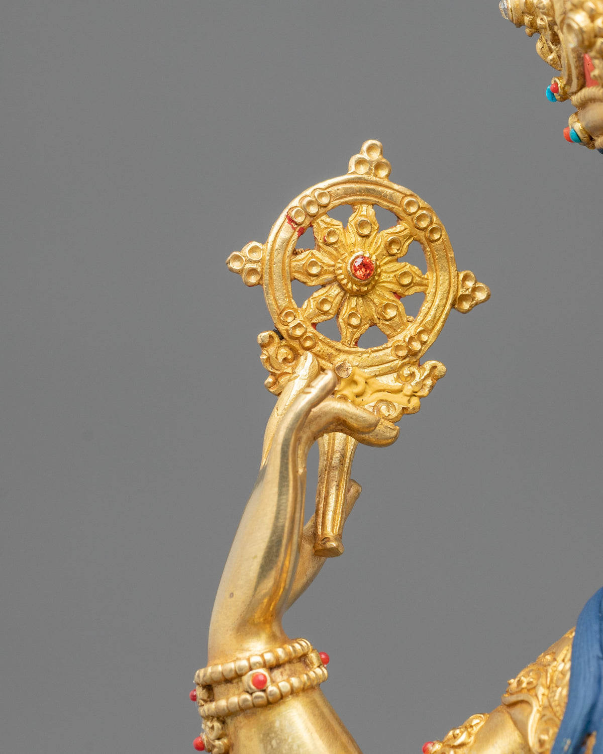 Guhyasamaja Handcrafted Statue with 24K Gold Gilding