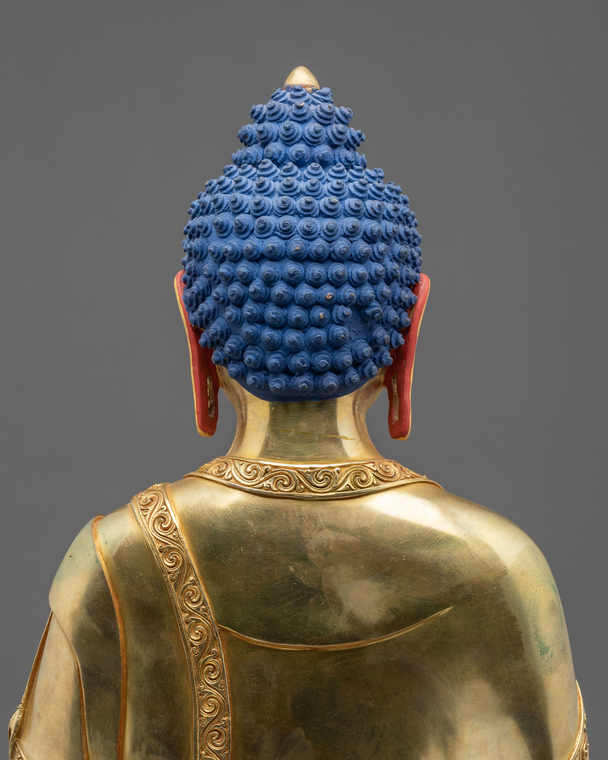 Hand Carved Amitabha Buddha Spiritual Statue