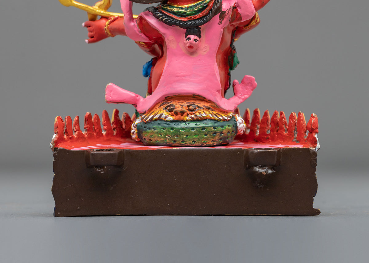 Rahula Spiritual Copper Sculpture: Nyingma Dharmapala