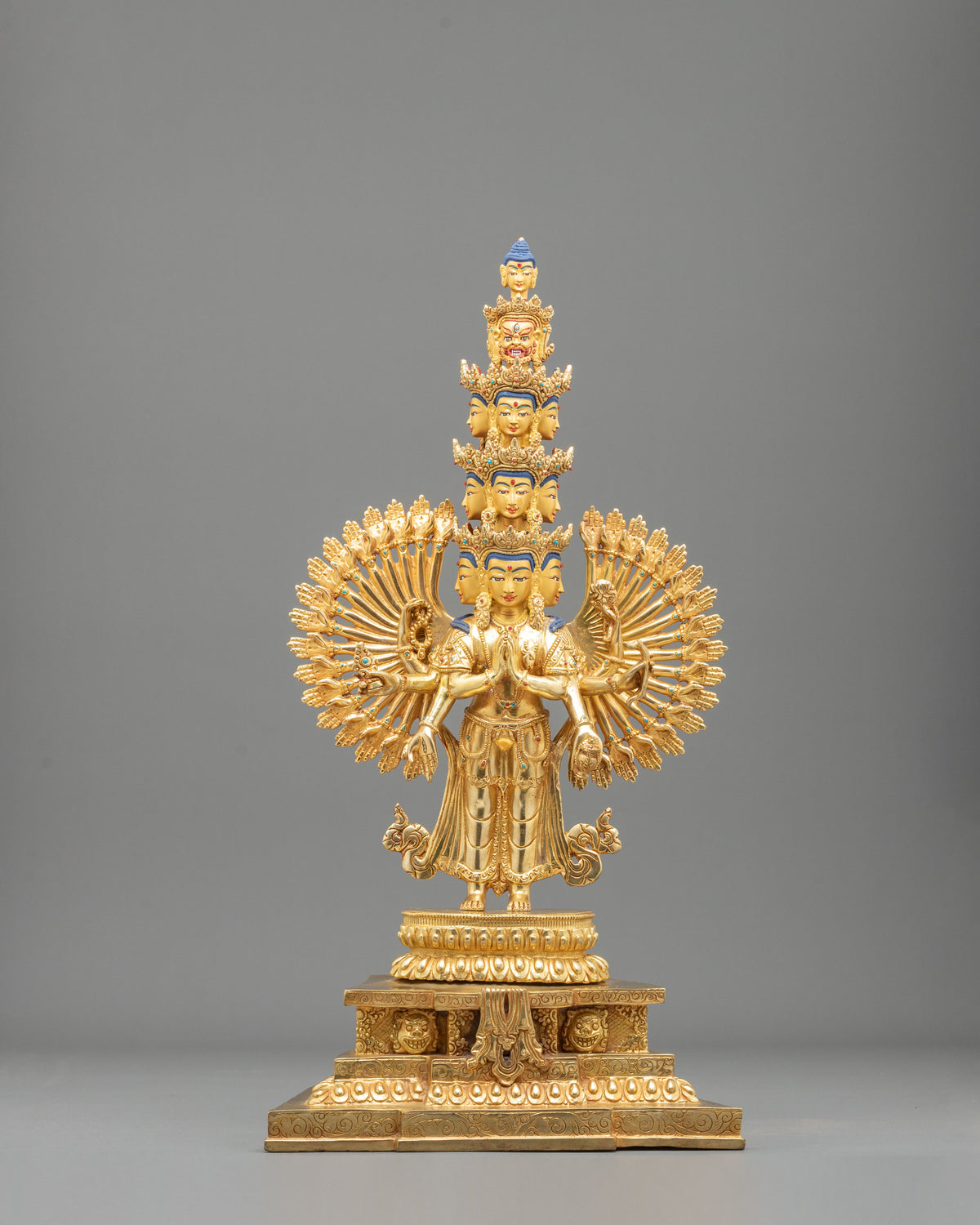 1000 Armed Avalokiteshvara Buddhist Statue | Bodhisattva of Boundless Compassion