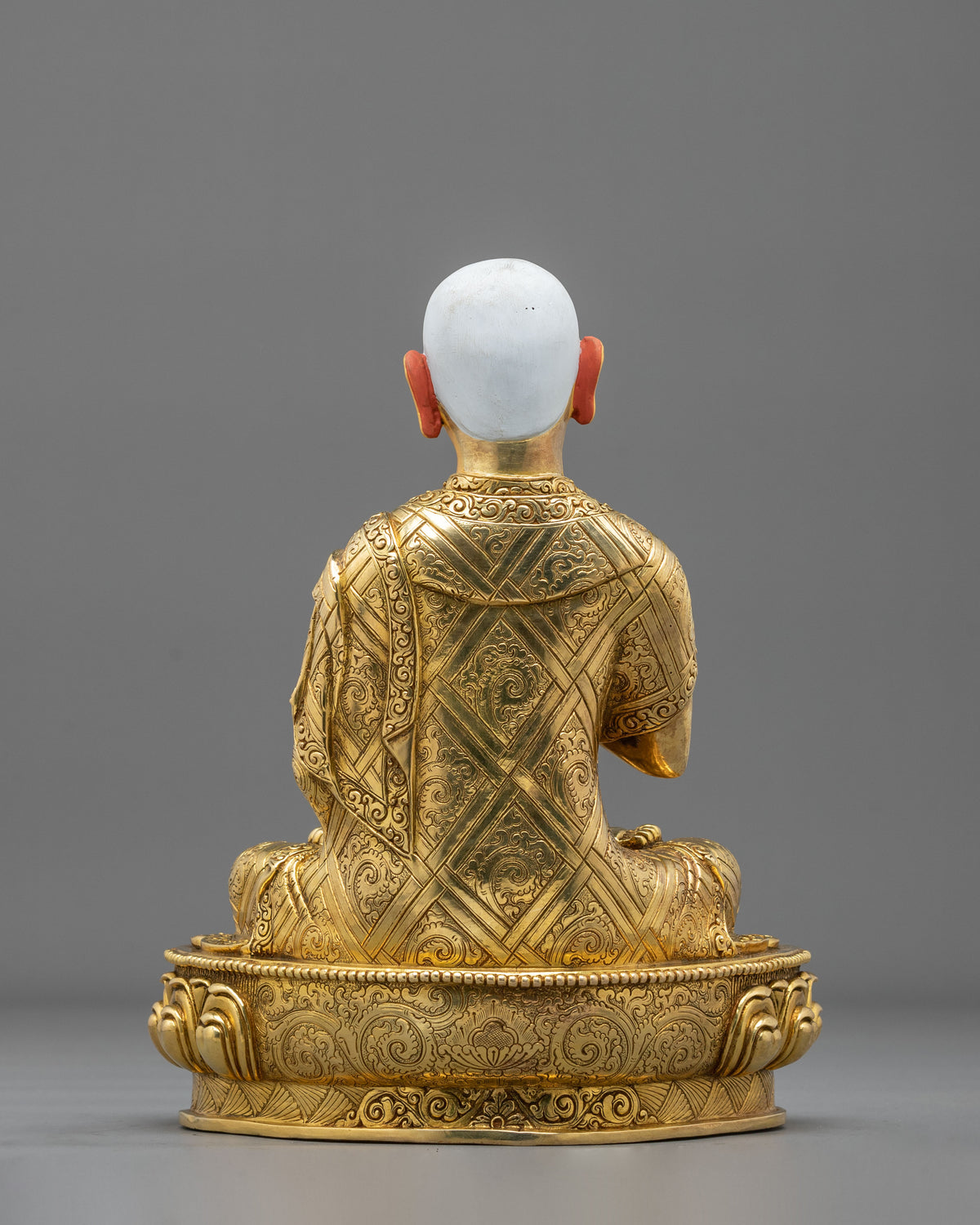 Tsongkhapa with Disciples Decor Statue Set | Himalayan Altar Decor