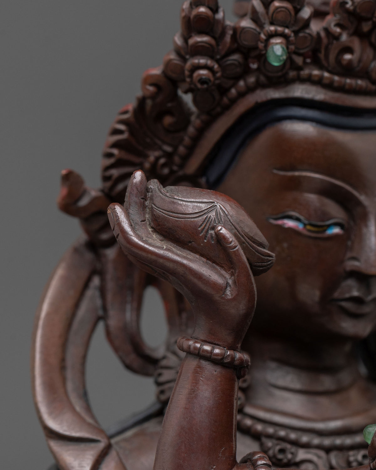 Vajrasattva With Vajragarvi Purification Statue | Altar Decoration