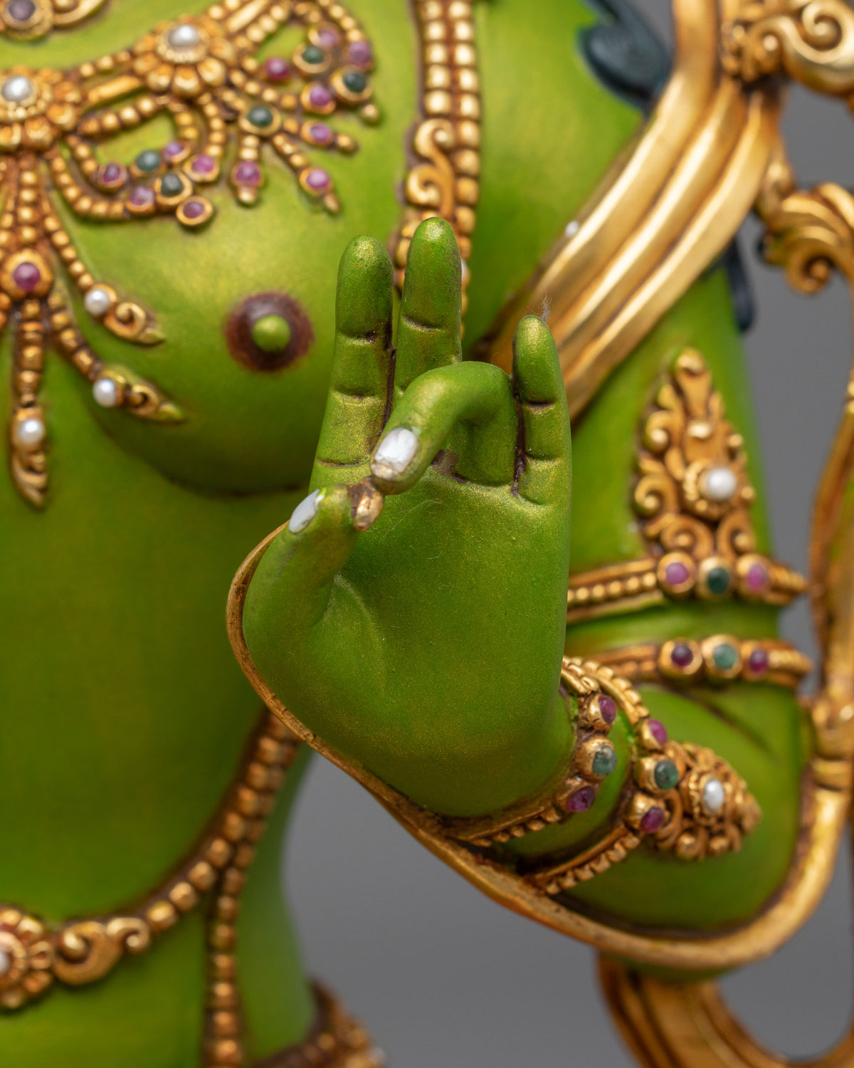 Green Tara Statue | Fearless Compassion and Grace