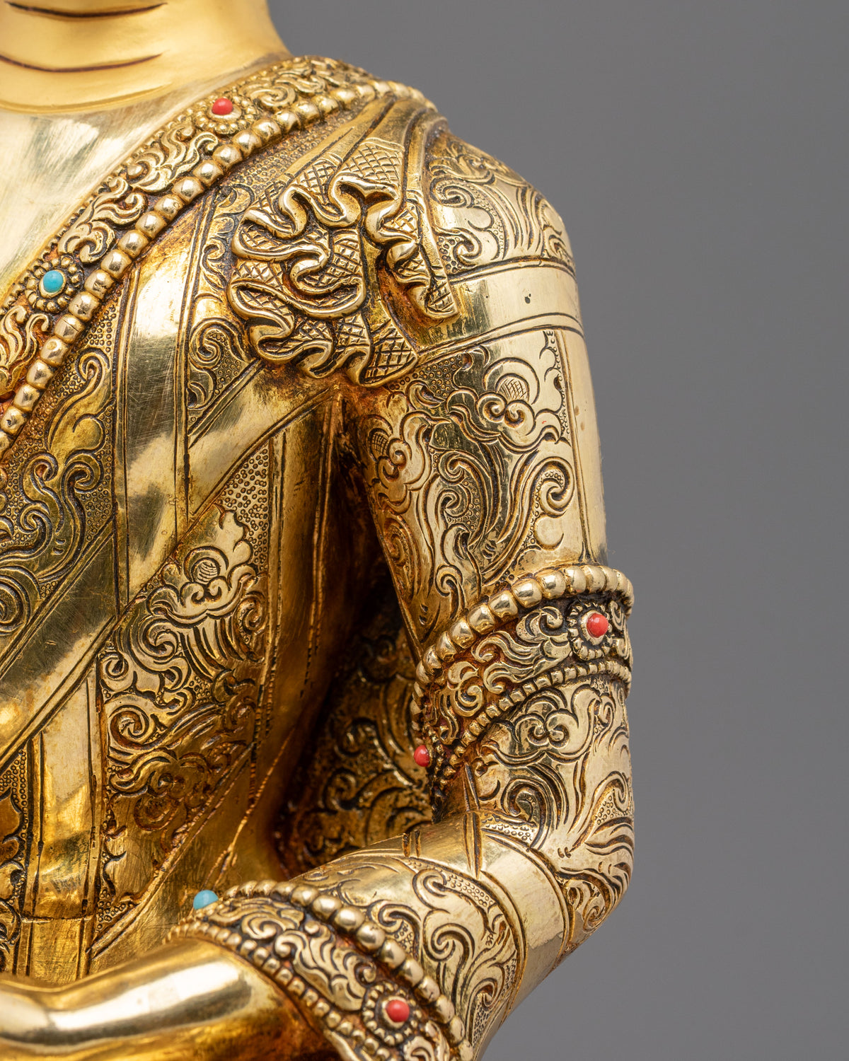 Three Buddhas Copper Statue Collection: Buddhist Art for Longevity and Meditation