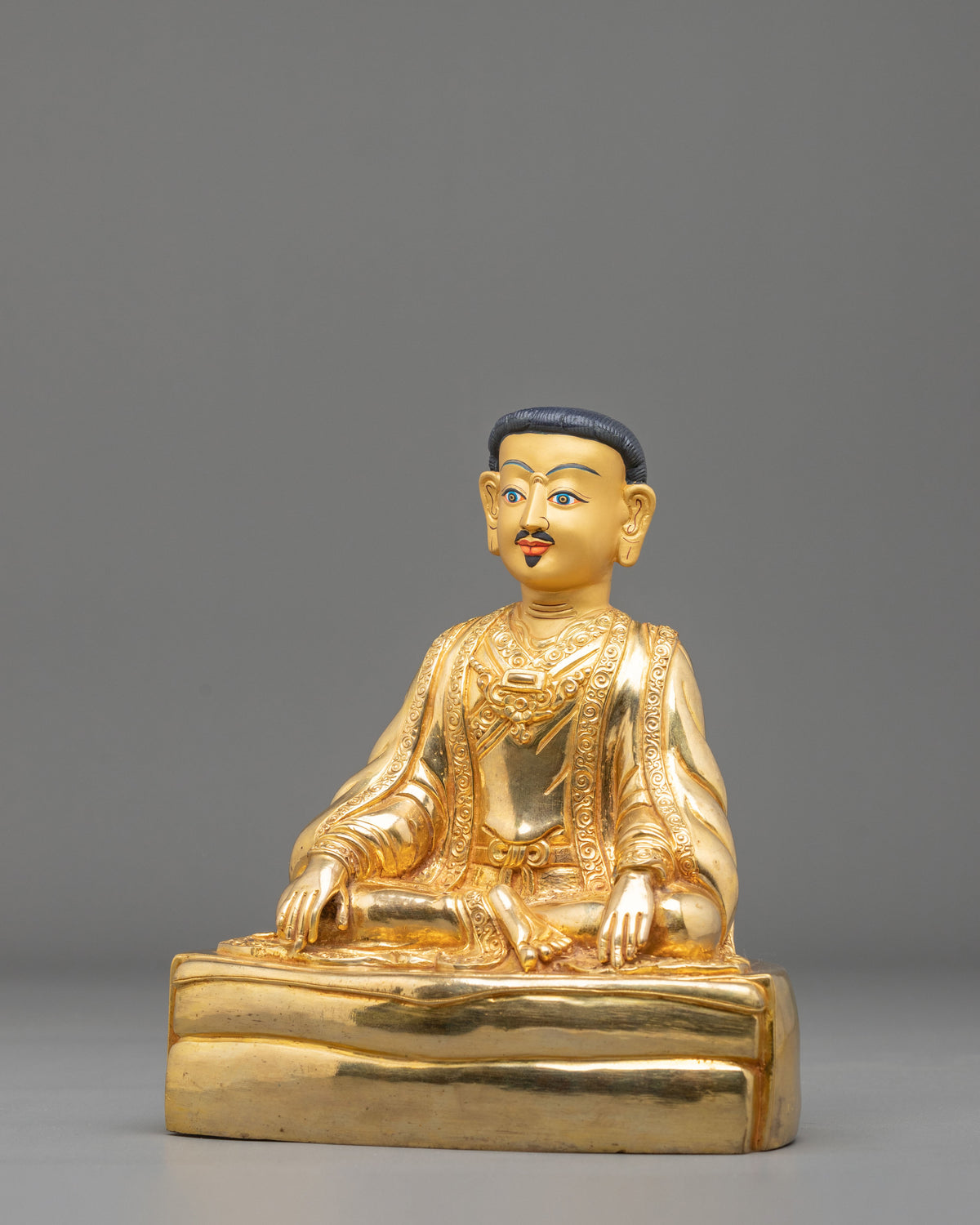 Marpha Kagyu Lineage Master Statue | Tibetan Buddhist Artwork