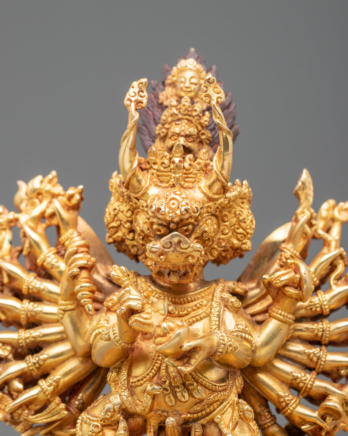 Yamantaka Buddhist Decor Statue | Himalayan Buddhist Sacred Decor