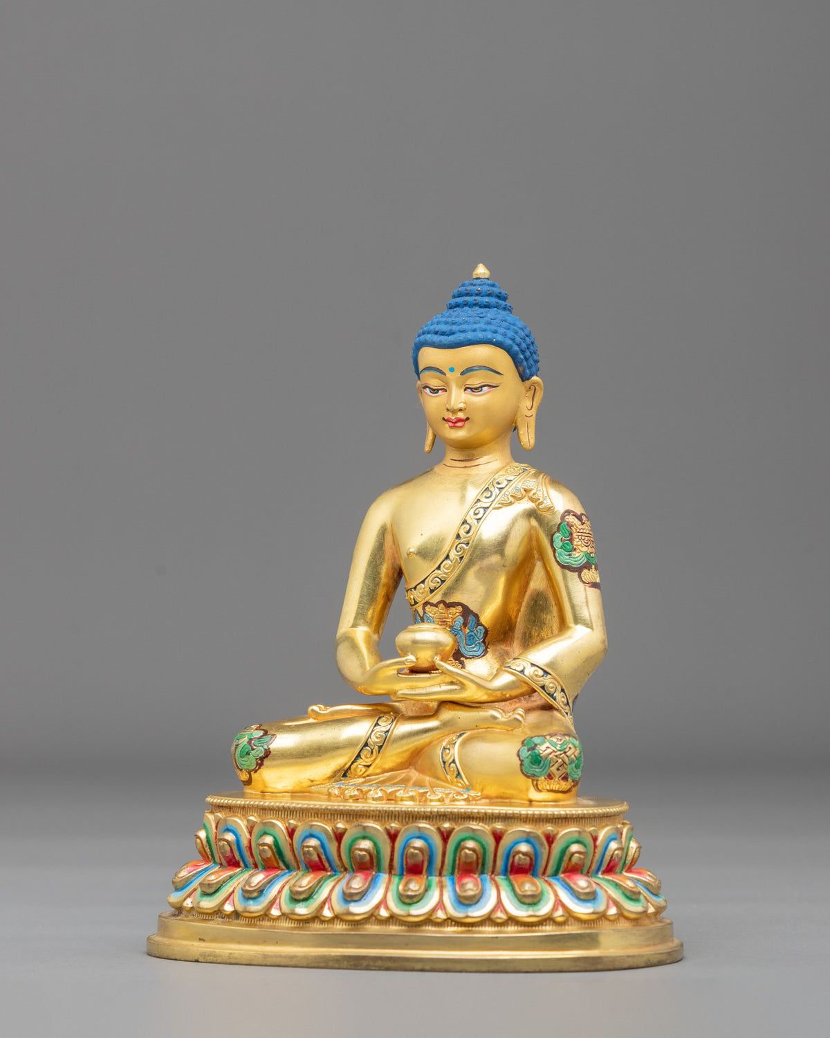 Amitabha Buddha Sculpture | Hand-Carved Sacred Statue