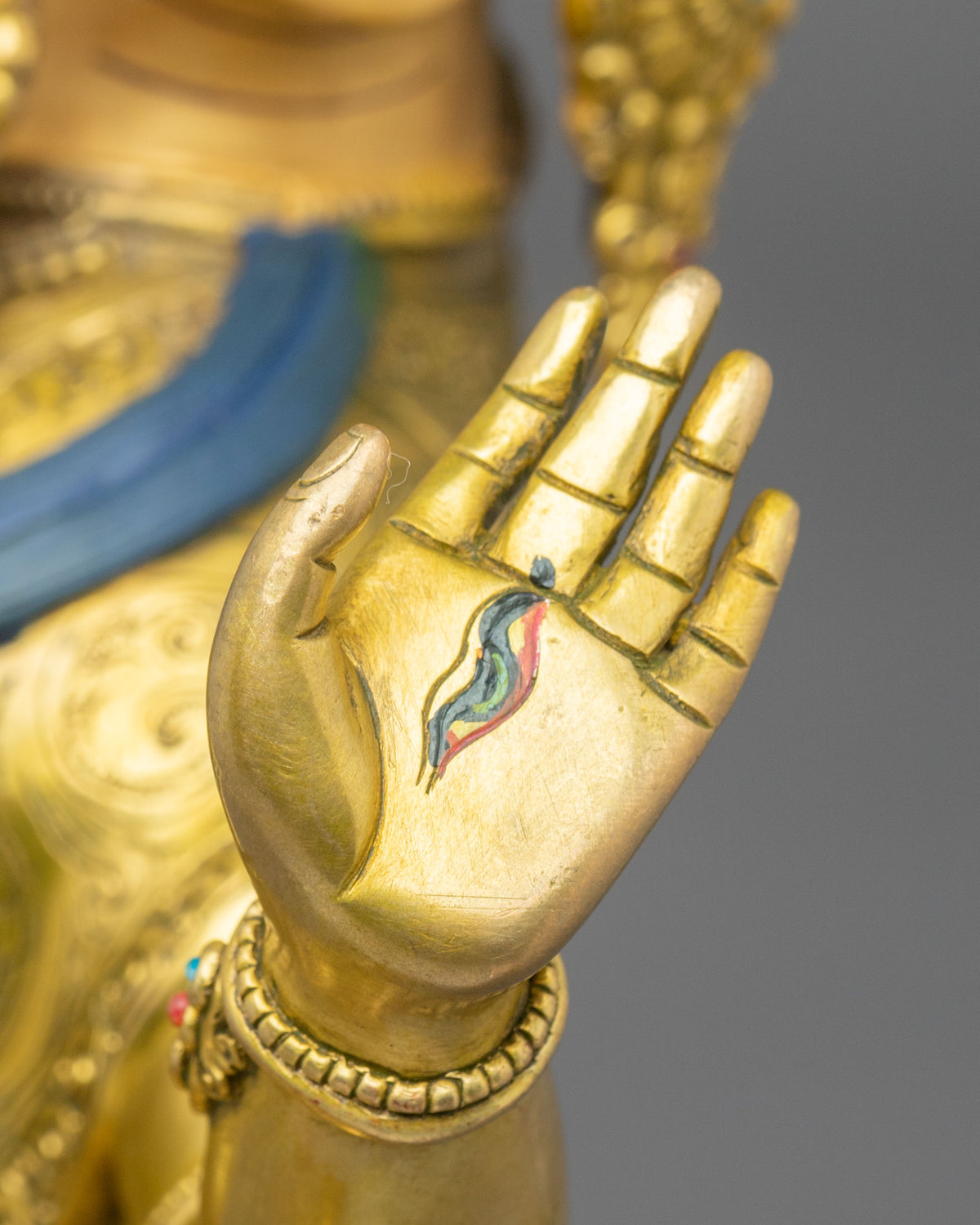 Namgyalma 24K Gold Coated Copper Sculpture | Home Decoration Statue