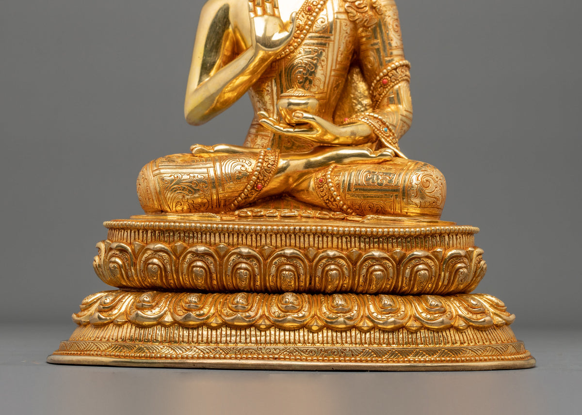 Amoghasiddhi Buddha Statue | The Figurine of Victorious Accomplishment