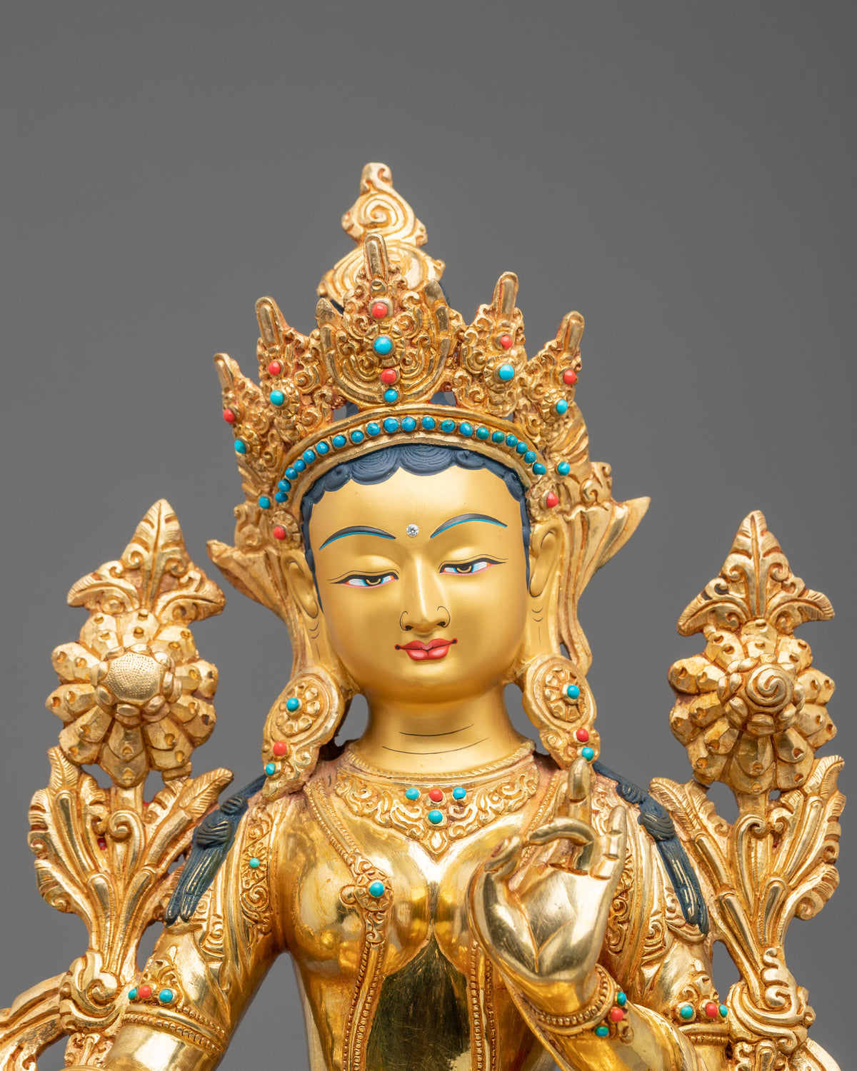 Green Tara Handcrafted Nepalese Statue