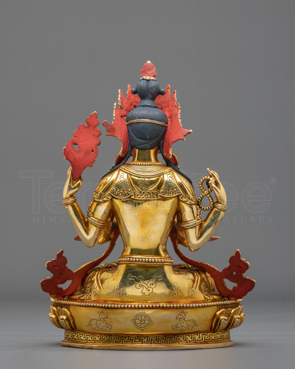 Chenrezig Vajrayana Compassion Statue for Meditation and Sacred Altars
