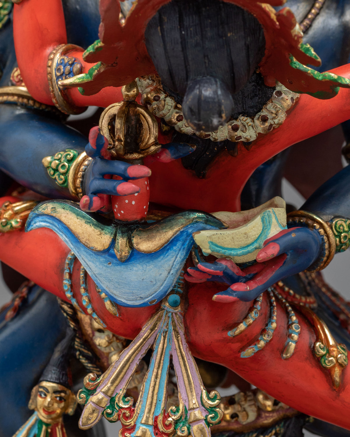 Protector Yamantaka Statue | Handcrafted in Nepal
