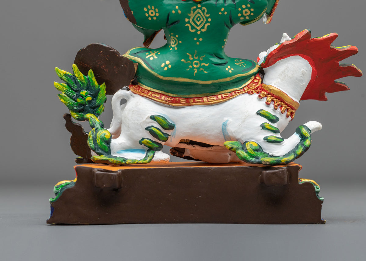 Dorje Legpa Spiritual Sculpture | Handmade Himalayan Vajrayana Buddhist Art