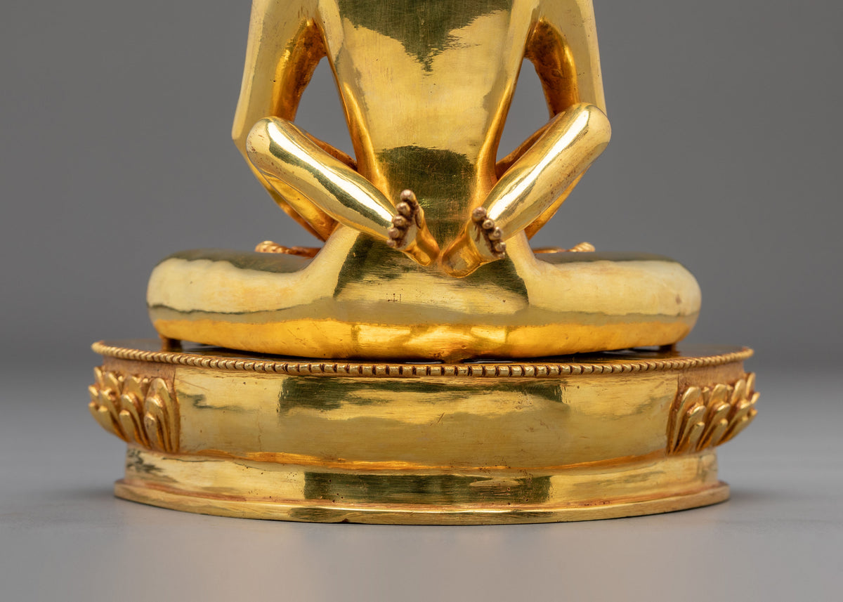 Samantabhadra with Consort Yab Yum Statue | Primordial Buddha of Dzogchen