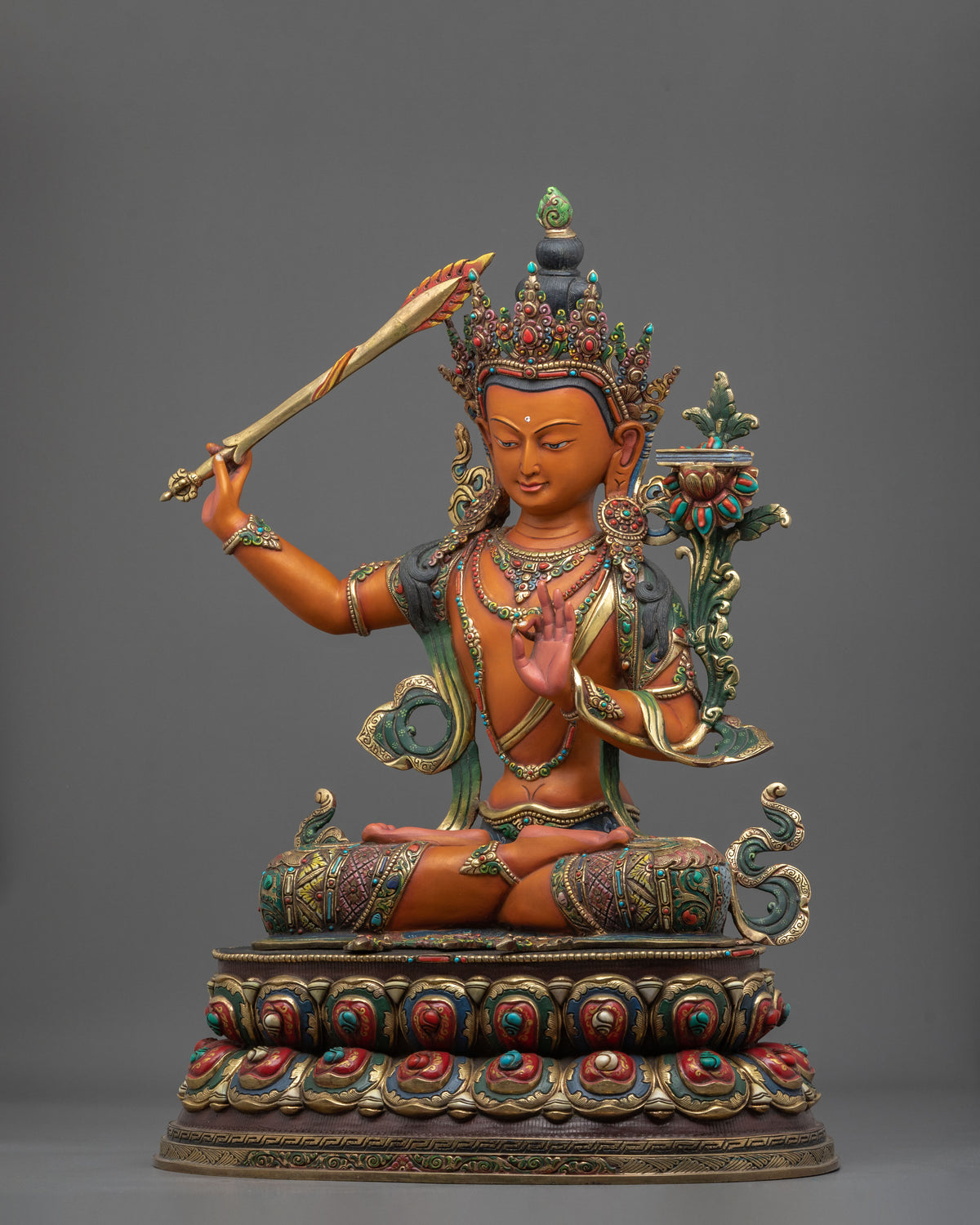 Manjushri Statue | Bodhisattva of Clarity