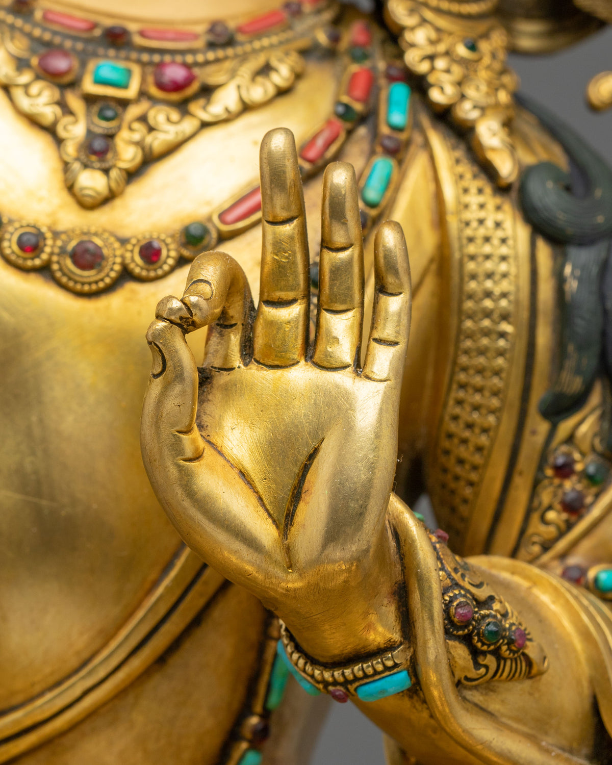 Six Bodhisattva Copper Sculpture Set | A Harmonious Collection of Sacred Art