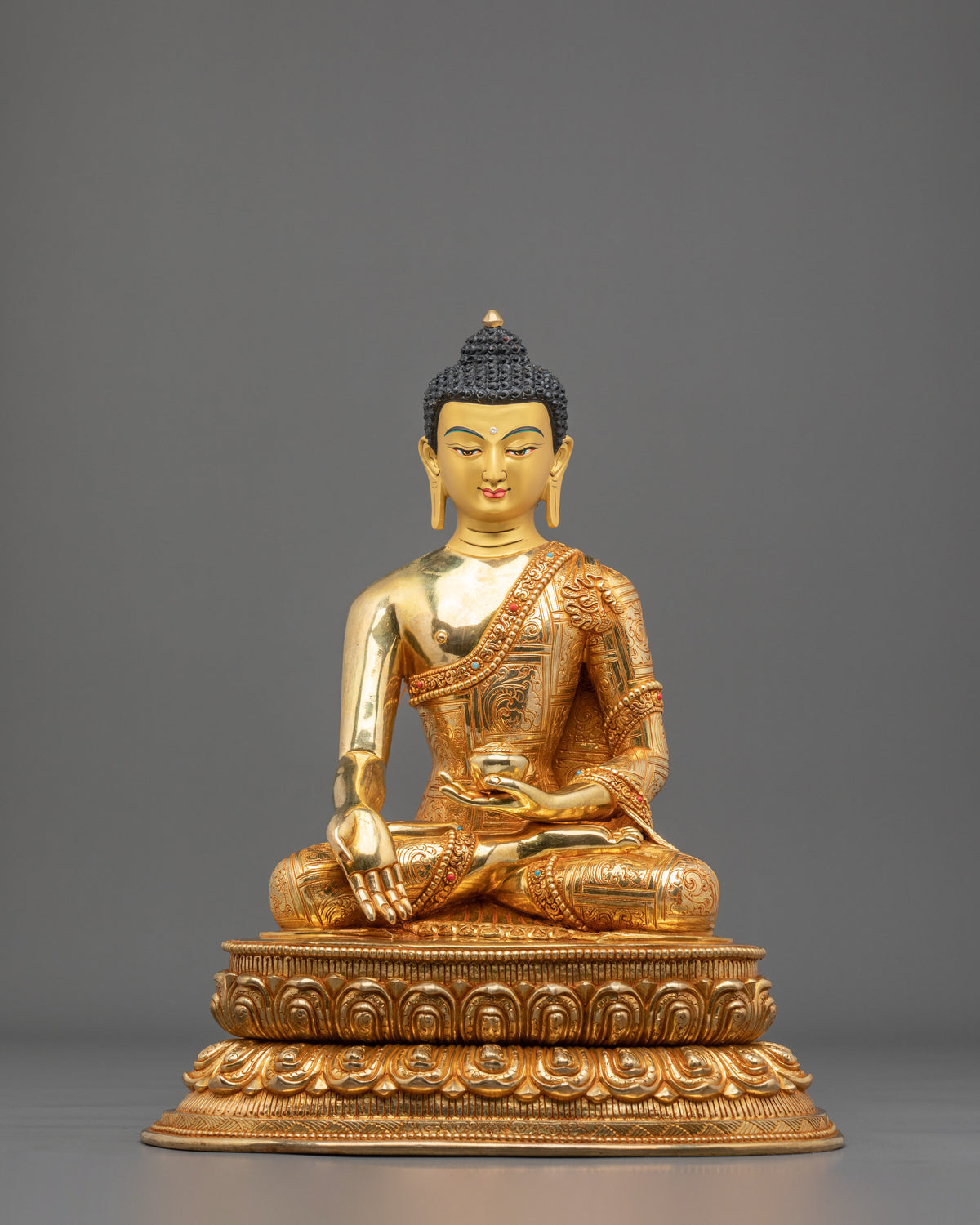Ratnasambhava 24K Gold Coated Figurine | Home Decor