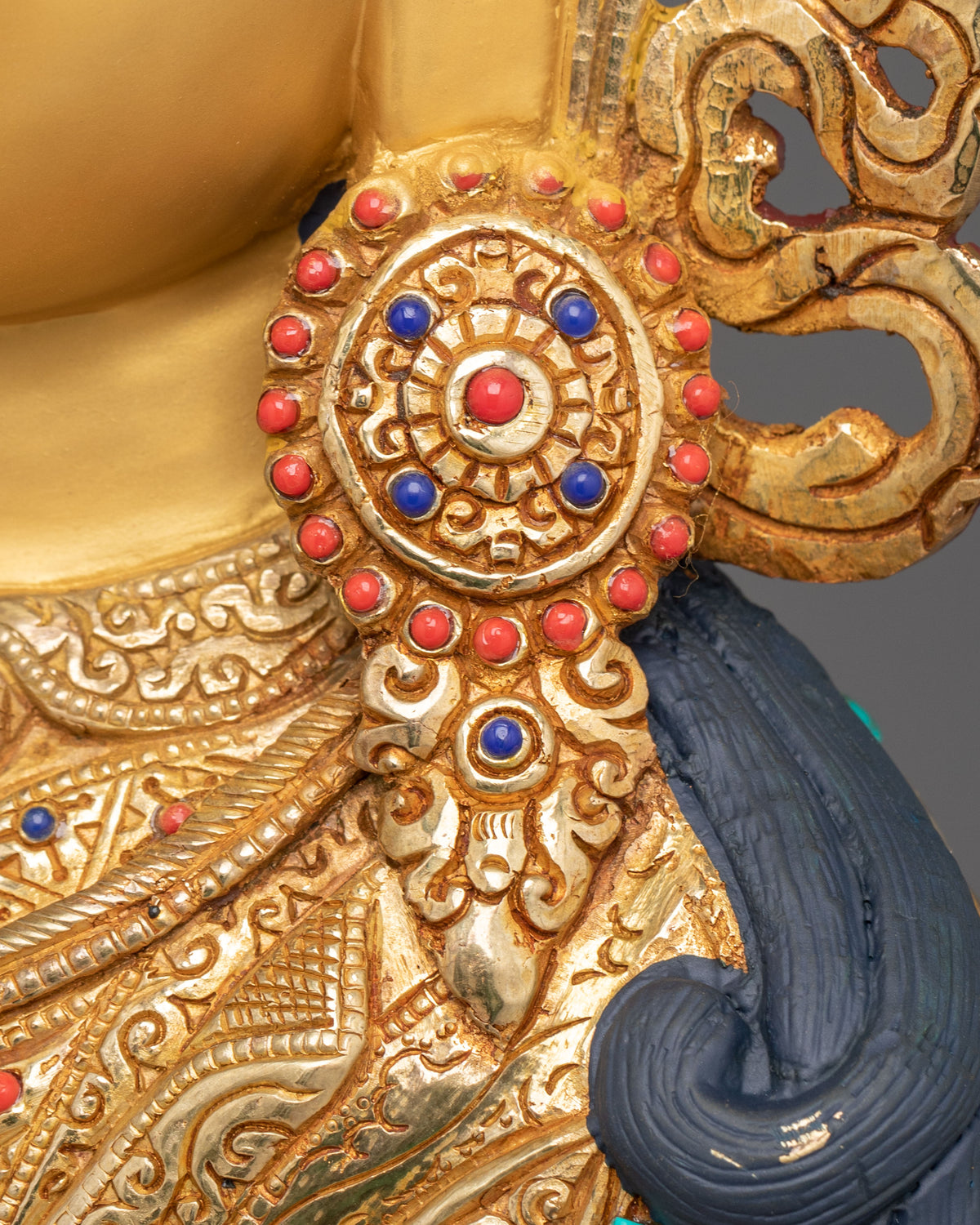 Guru Rinpoche Traditional Handcrafted Statue
