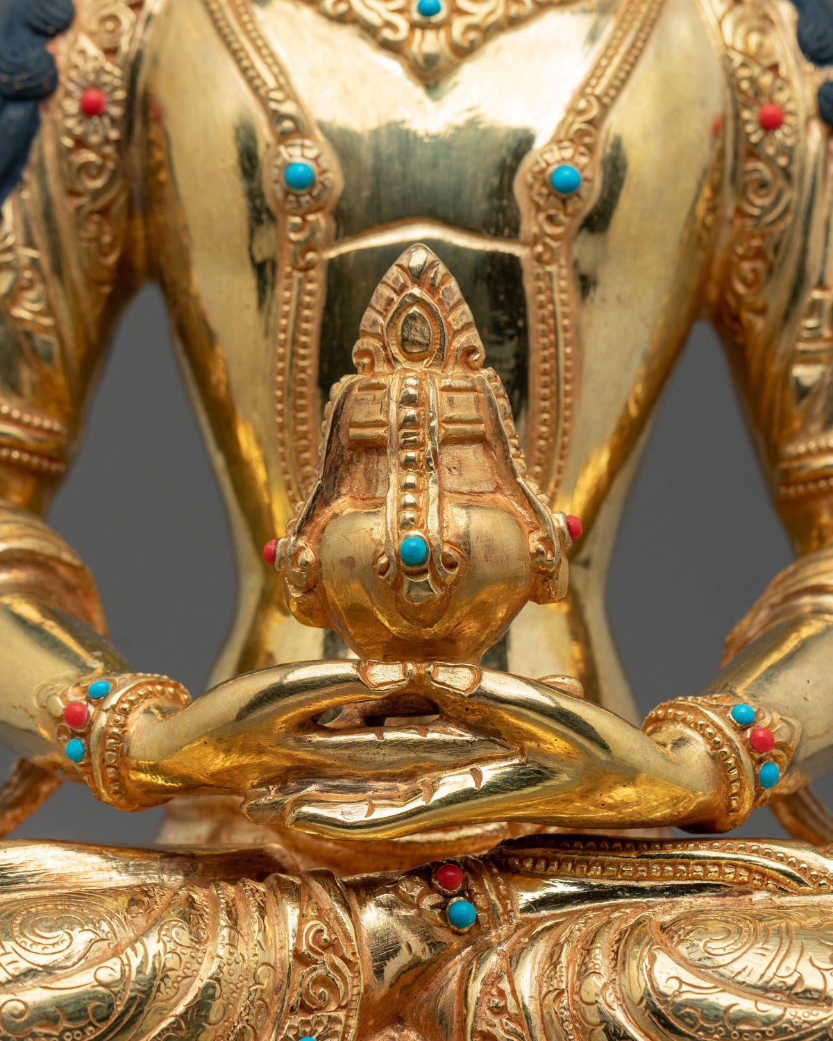 Amitayus Nectar Vase Buddha Statue | Buddha of Longevity and Wisdom