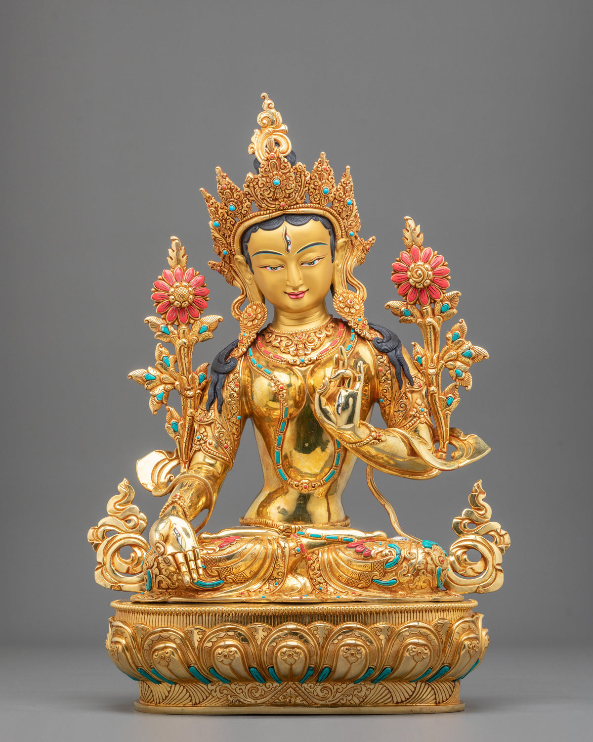 White Tara Statue