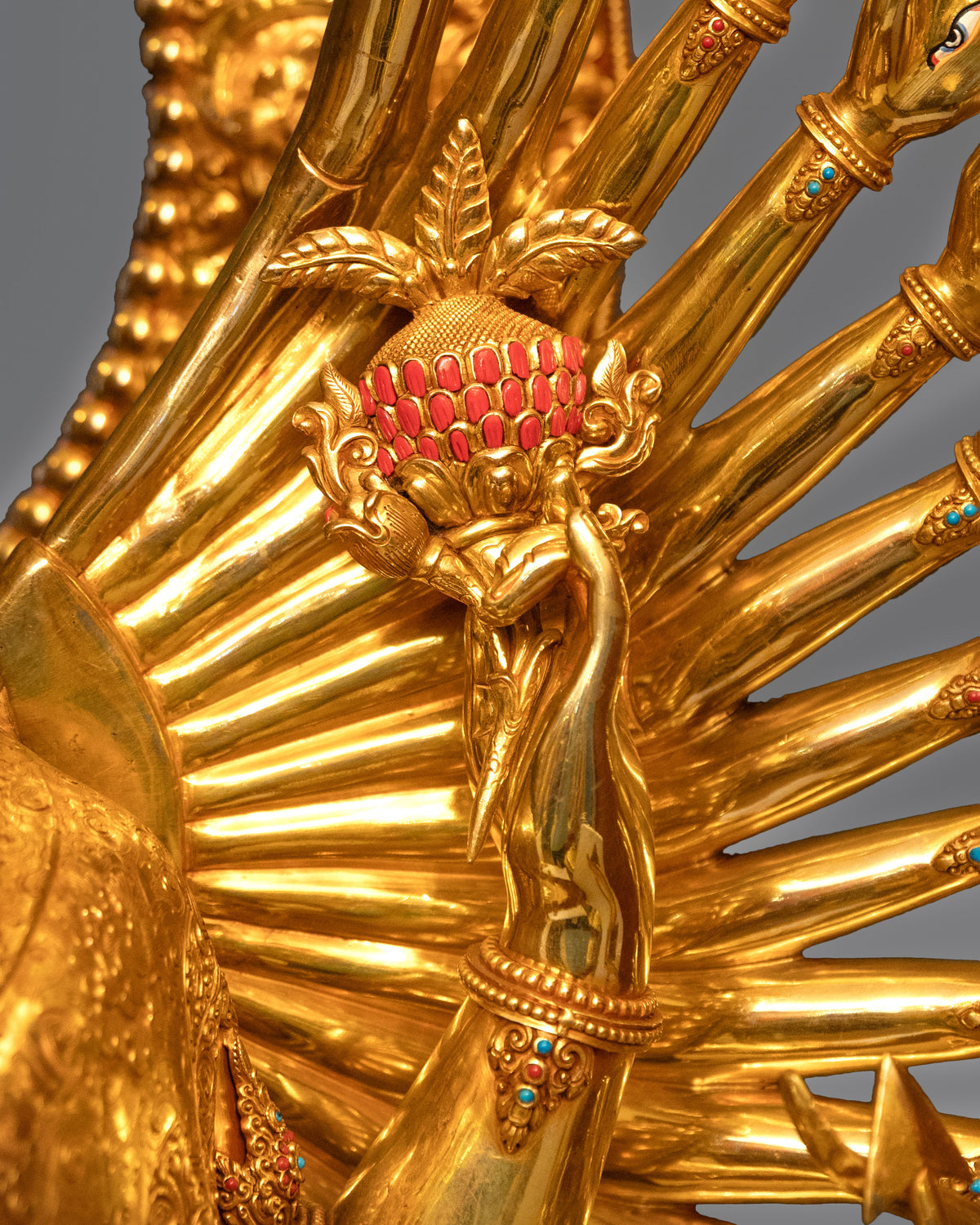 1000 Armed Chenrezig Sacred Meditation Sculpture