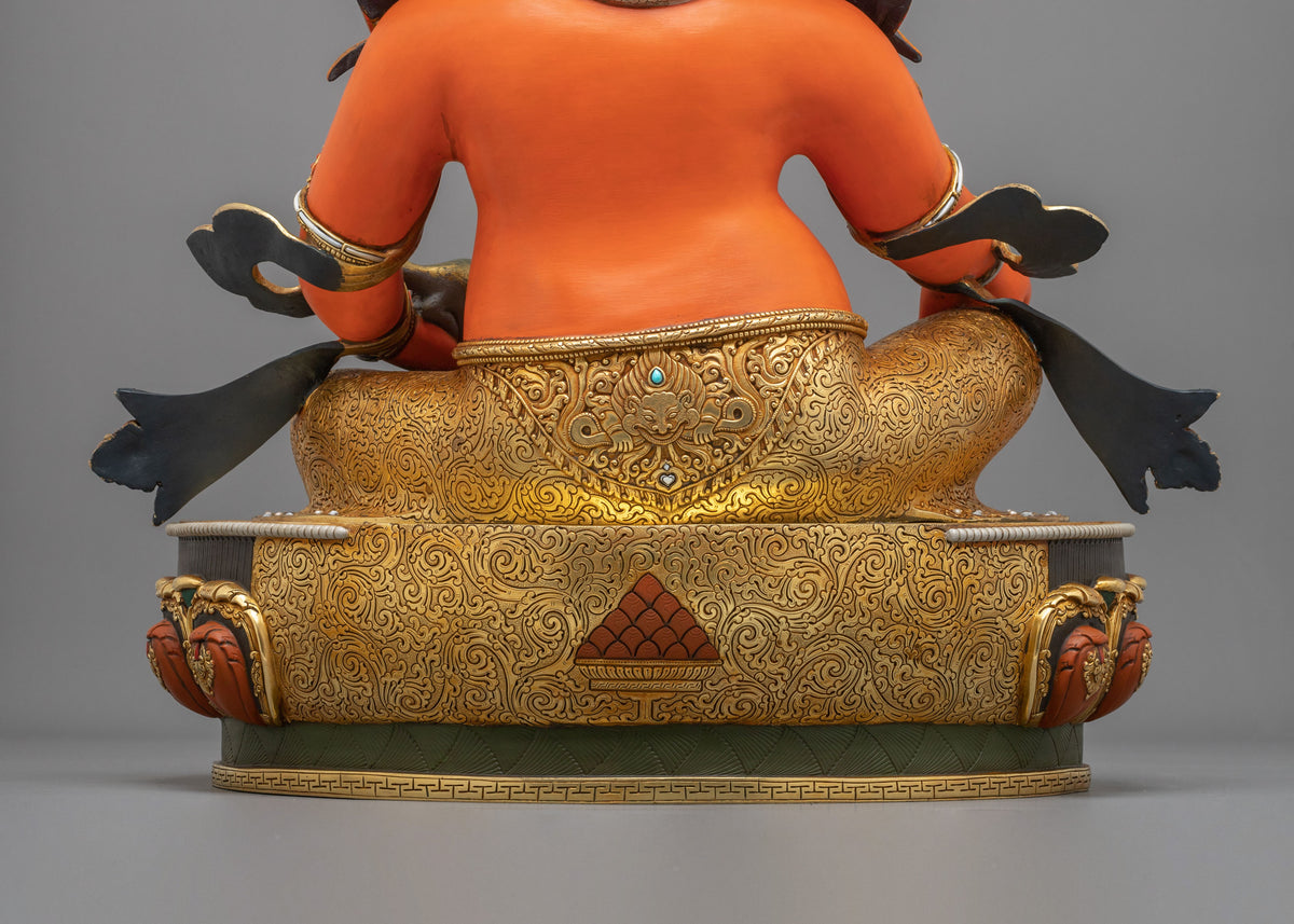 Dzambhala Statue | Handmade Guardian of Wealth