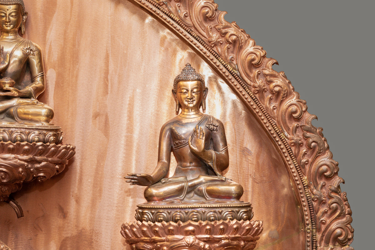 Thirty-Five Confession Buddhas Traditional Buddhist Sculpture