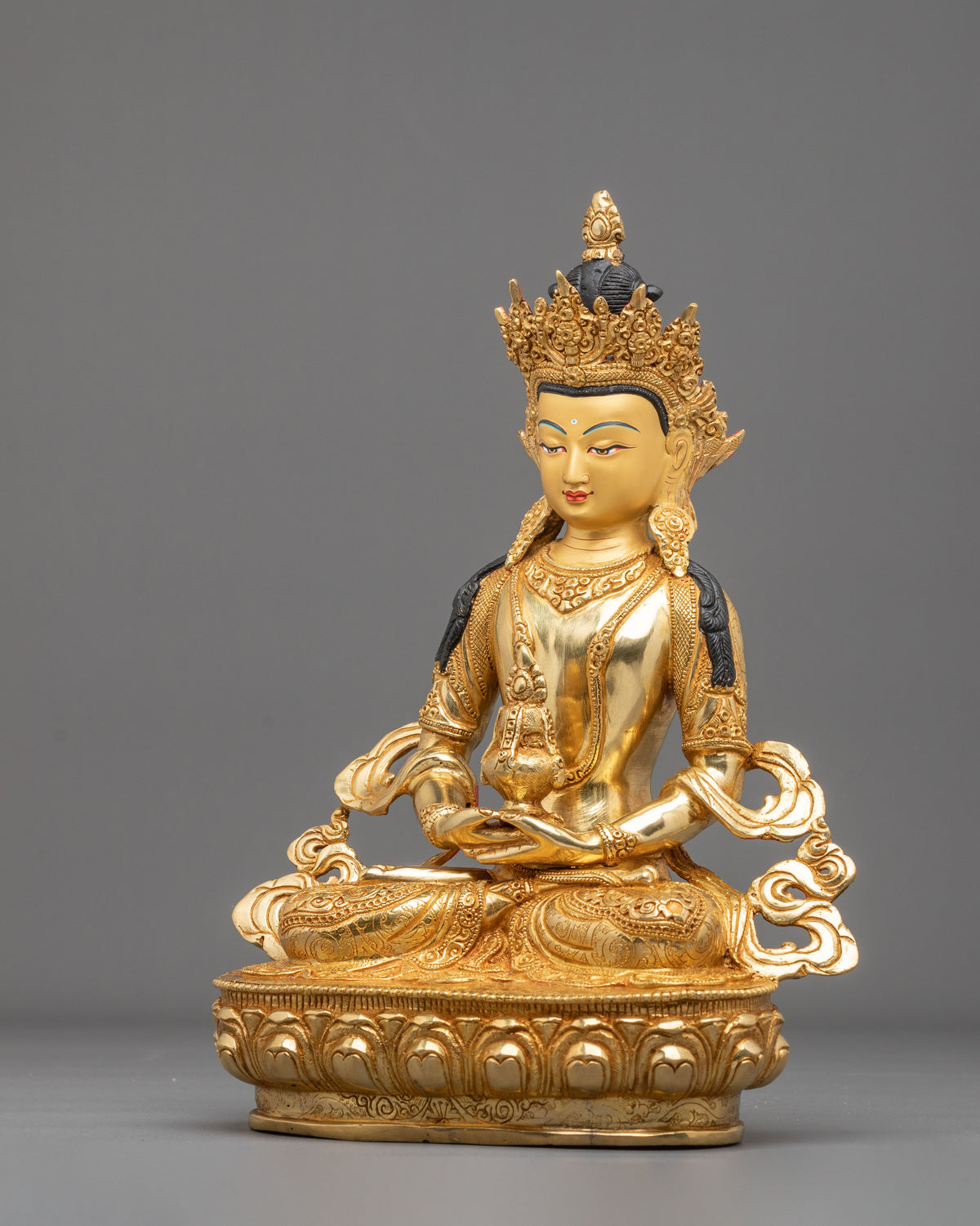 Long Life Deity: Amitayus Statue | Home Decor