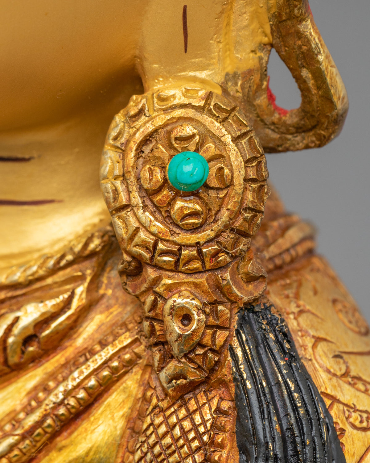 Amitayus 24K Gold Glided Statue: Buddha of Long Life