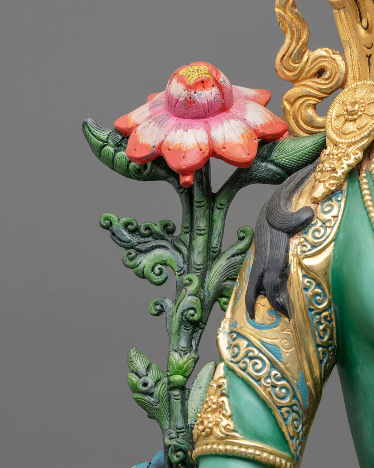 Green Tara Statue | Handcrafted in Nepal