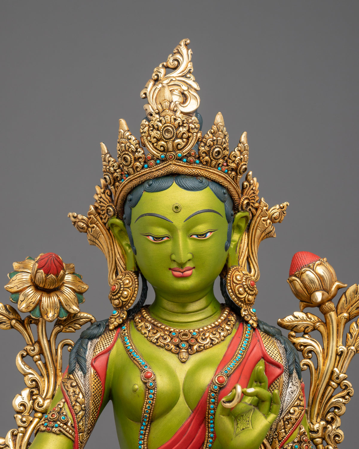 Green Tara Statue | The Noble Mother of Swift Liberation