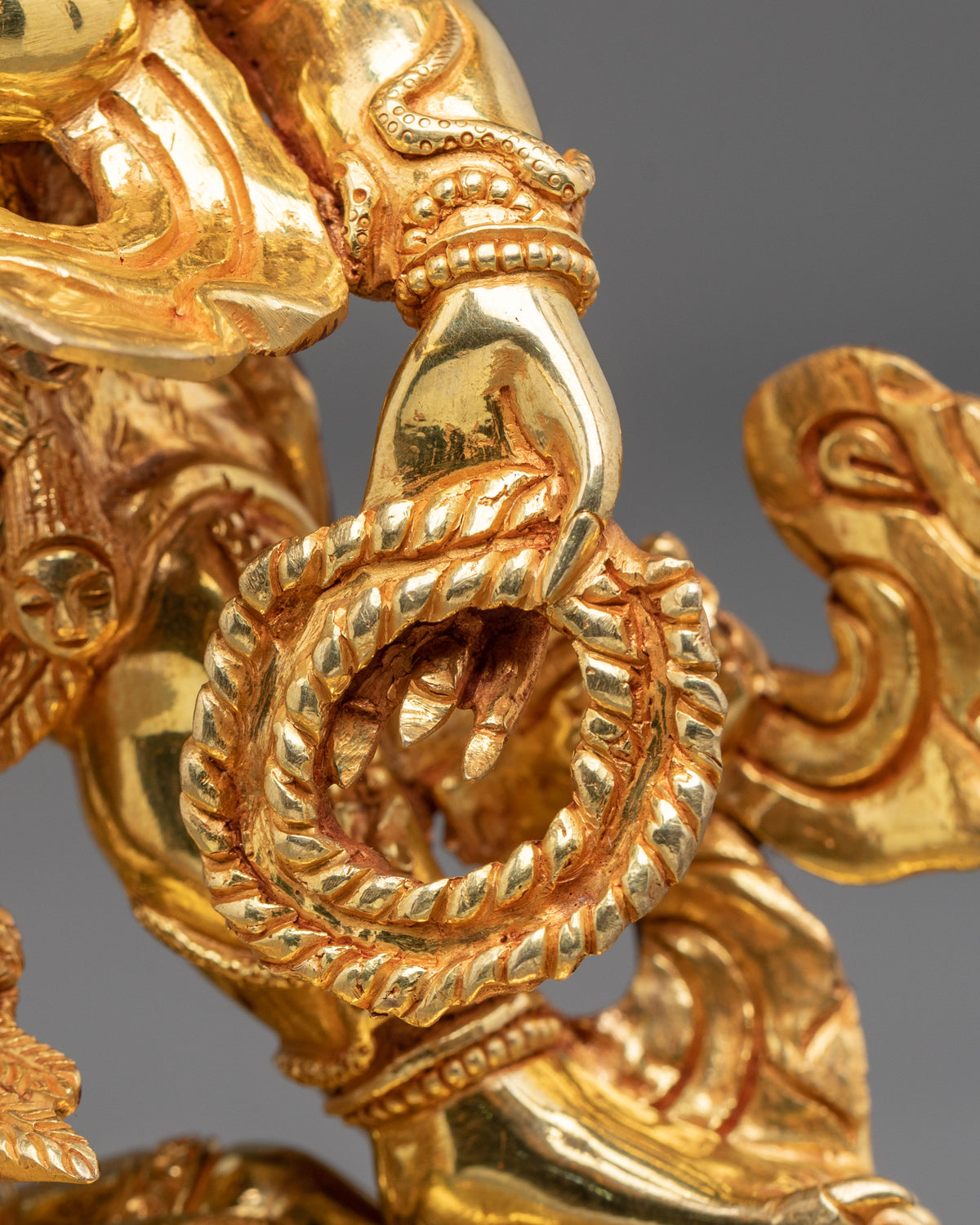 Six-Armed Mahakala Sacred Altar Statue | Wrathful Buddhist Protector