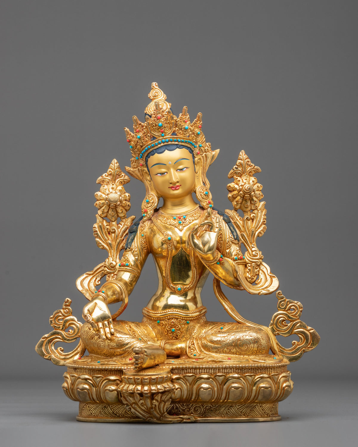 Green Tara Handcrafted Nepalese Statue