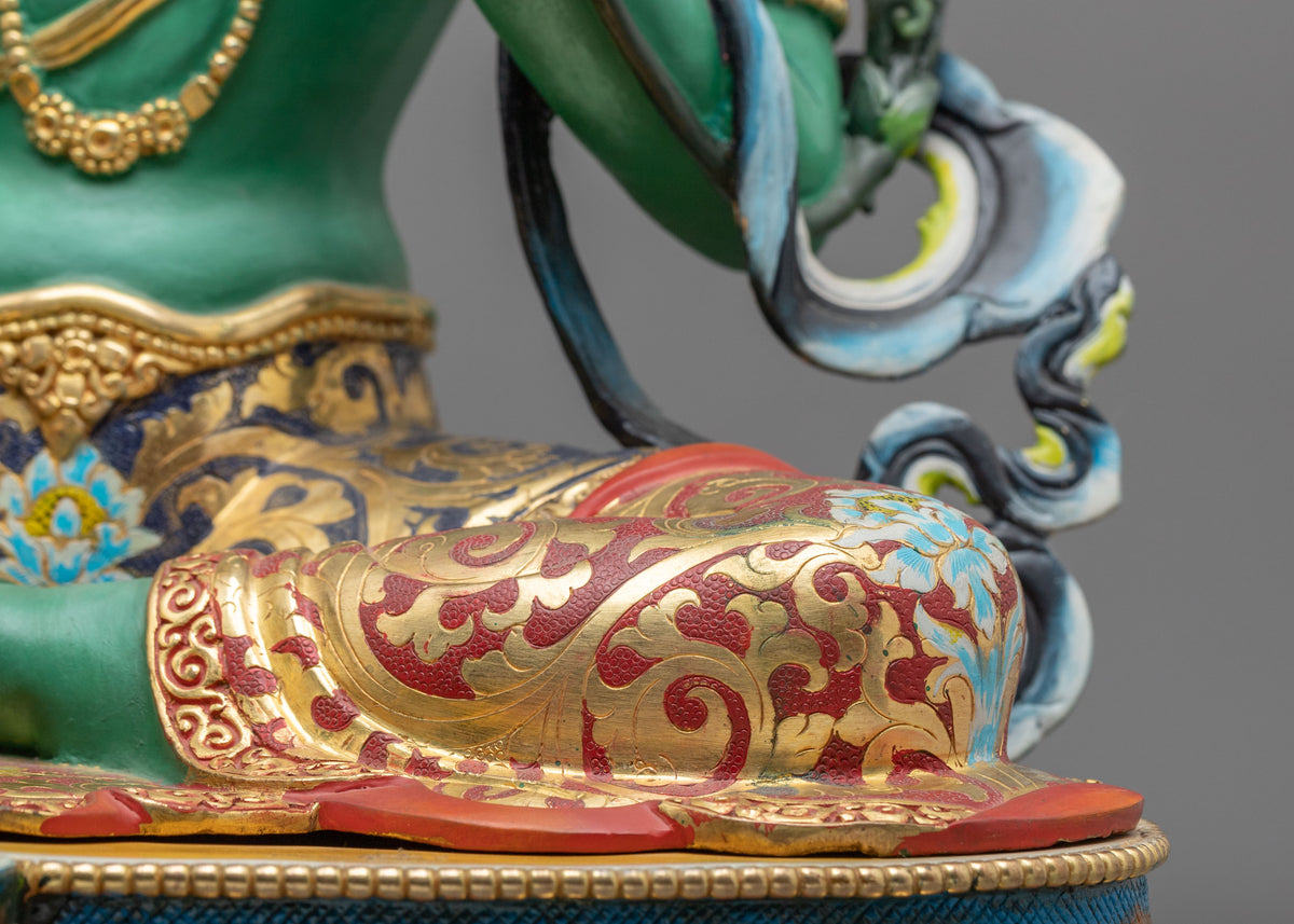 Green Tara Statue | Handcrafted in Nepal