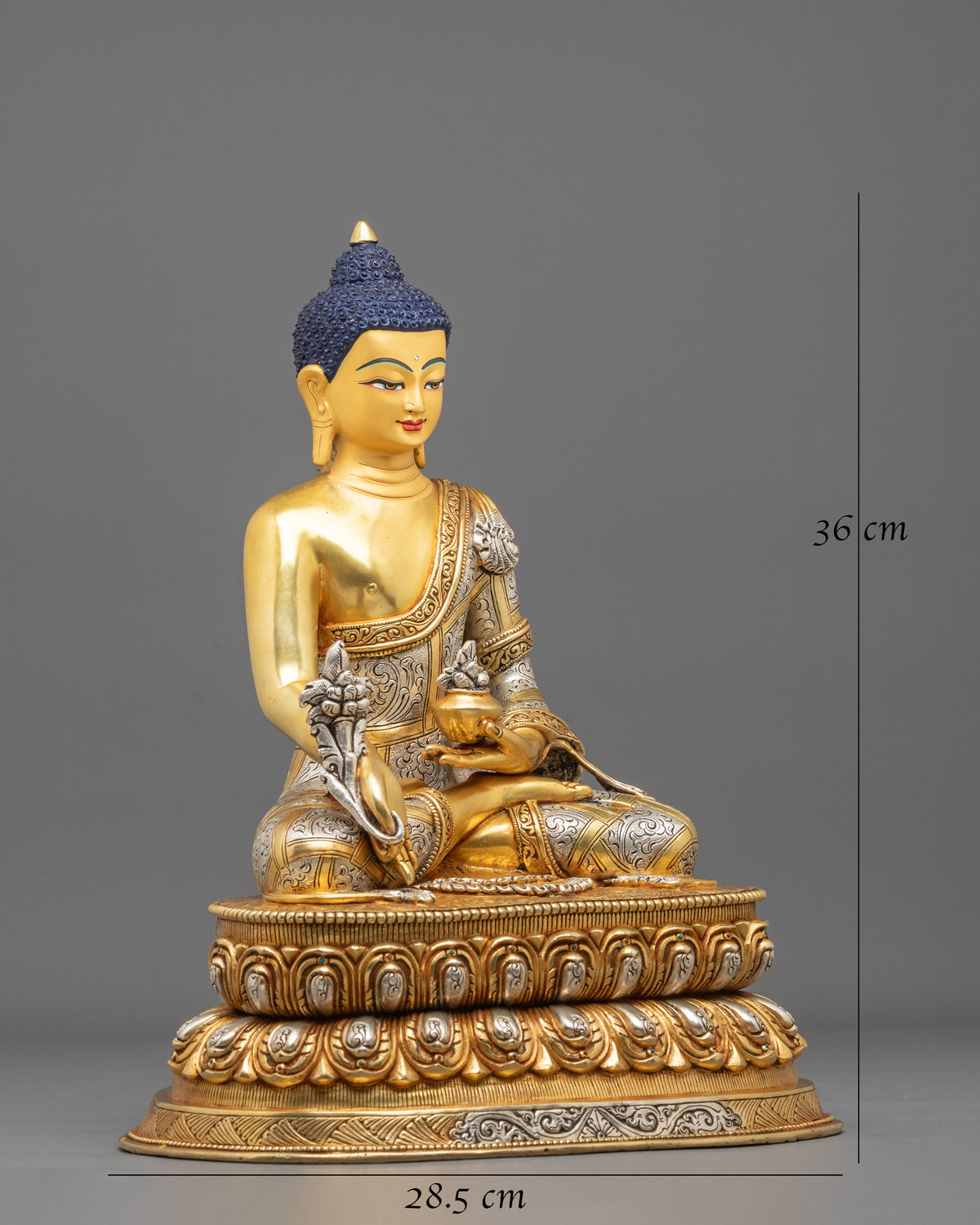 Medicine Buddha Master of Healing Statue