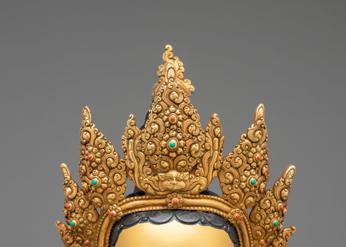 Green Tara Copper Statue | The Divine Essence of Enlightened Compassion
