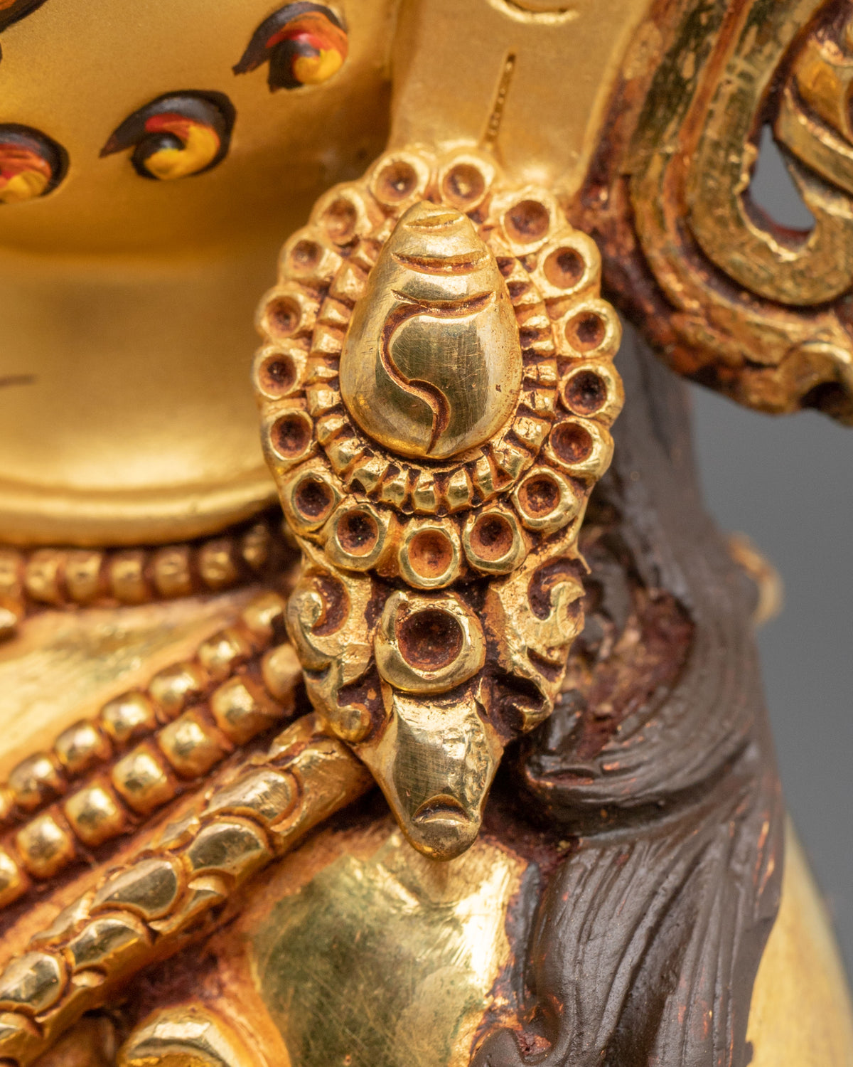 Black Jambhala Statue | Fierce Guardian of Sacred Wealth