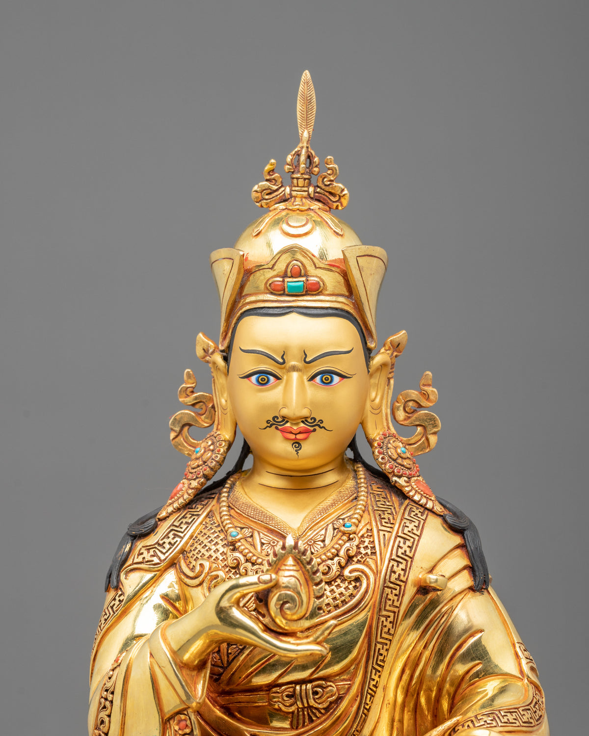 Guru Norla Statue: uddhist Wealth Deity of Prosperity