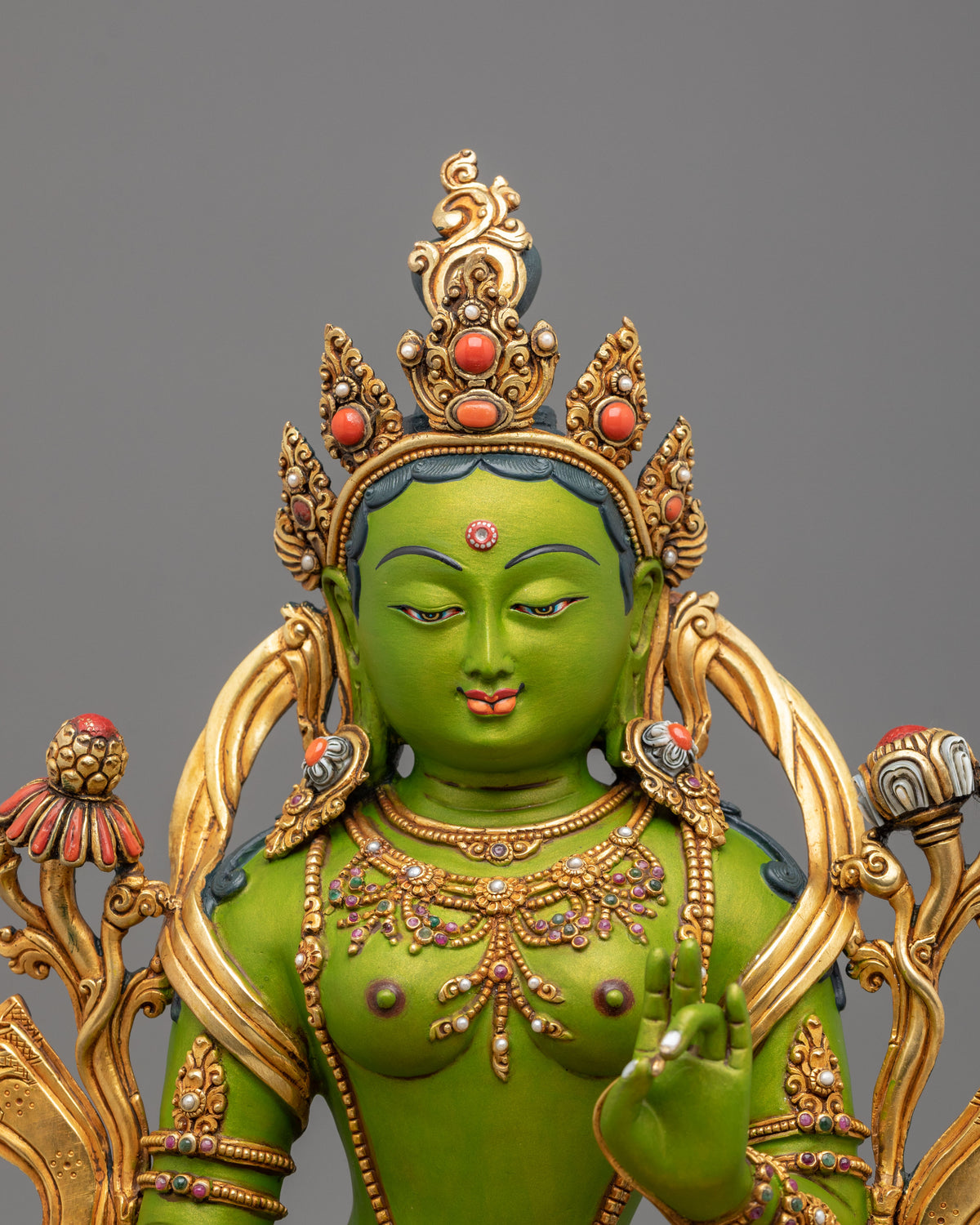 Green Tara Statue | Fearless Compassion and Grace