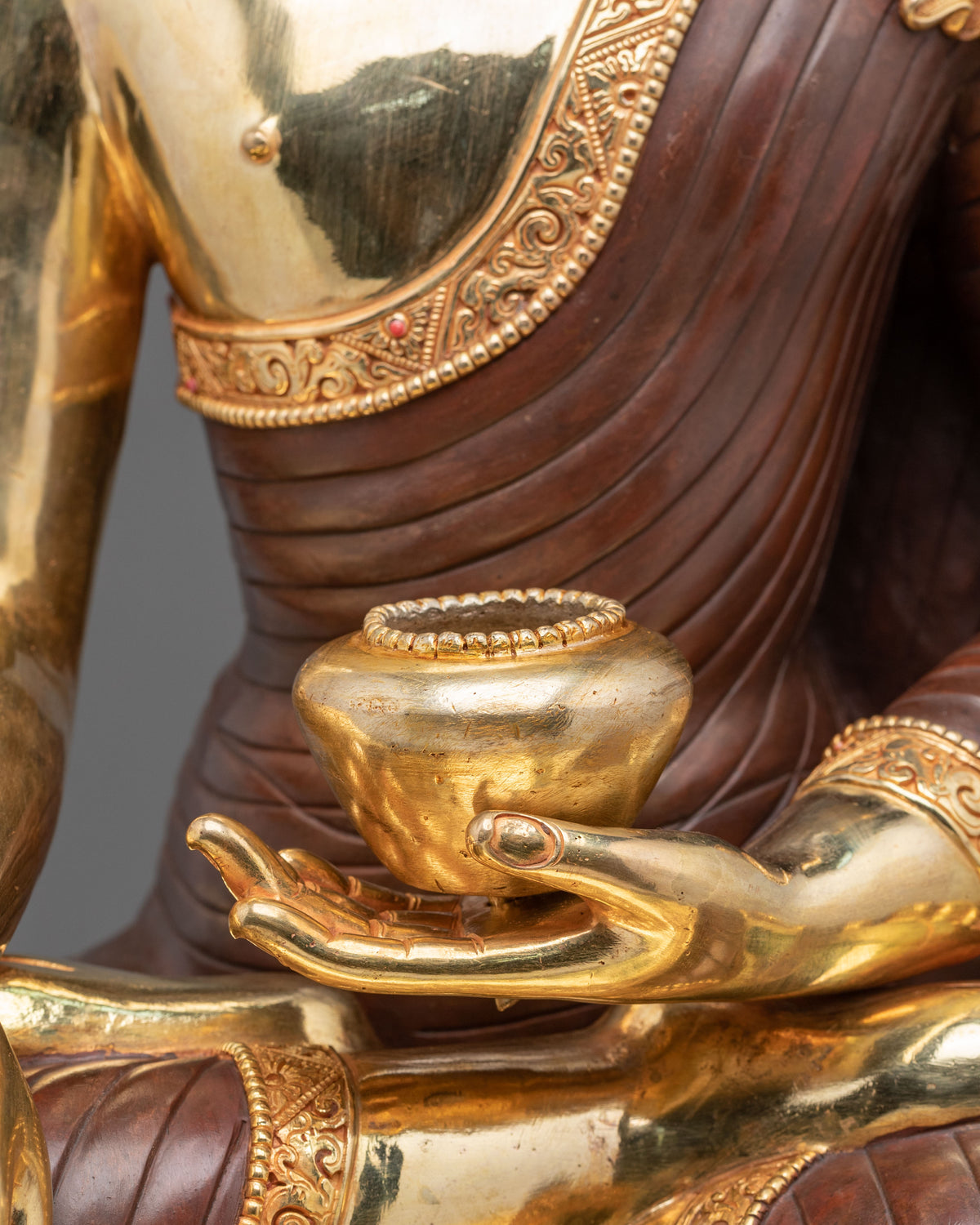 Handmade Shakyamuni Buddha Sculpture for Altar