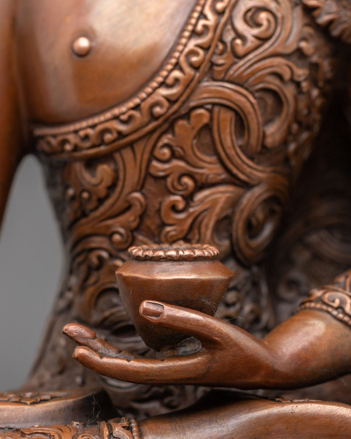 Shakyamuni Buddha Statue | Traditional Nepalese Artwork