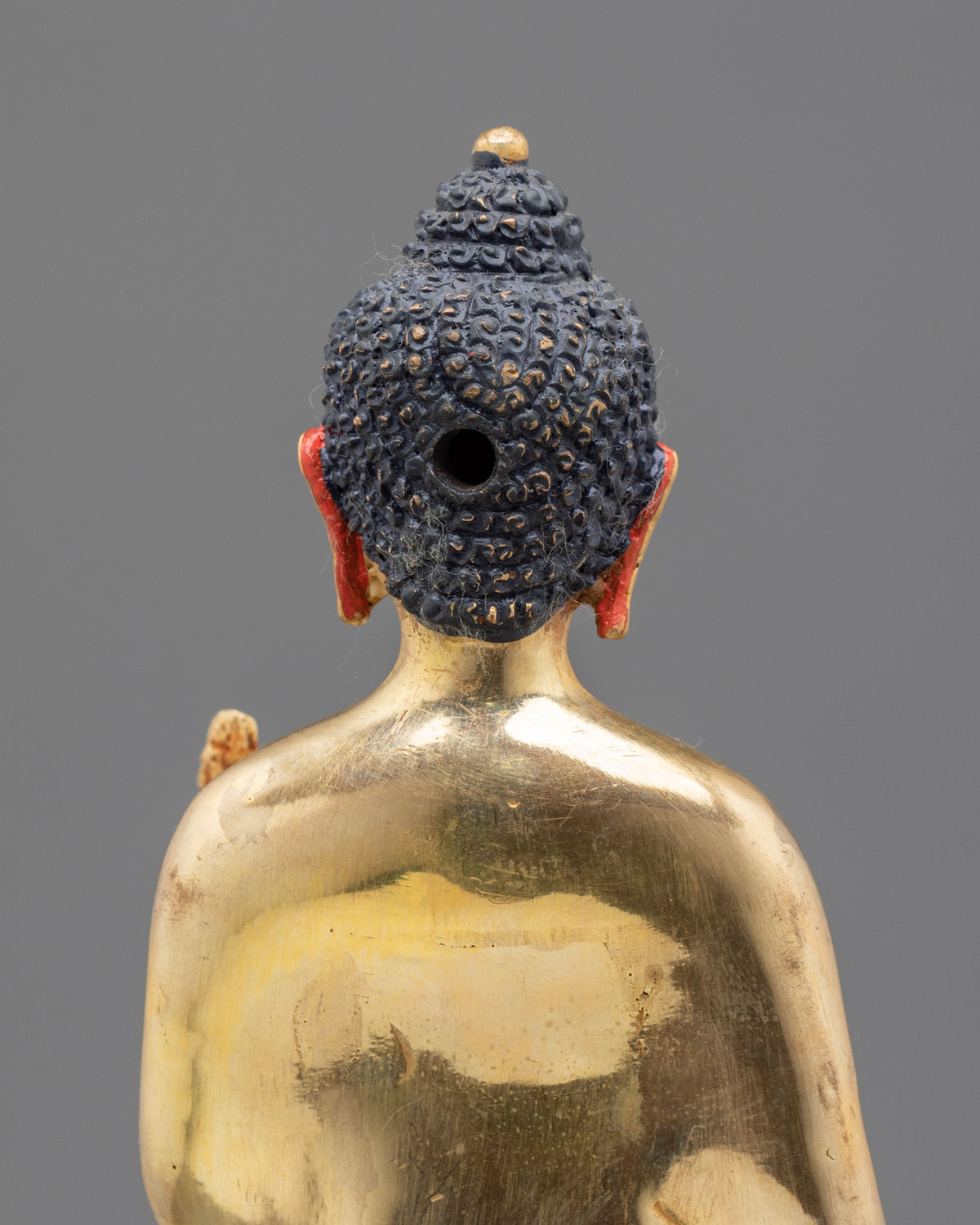 Dipankara Buddha Golden Sculpture | Sacred Meditation Statue