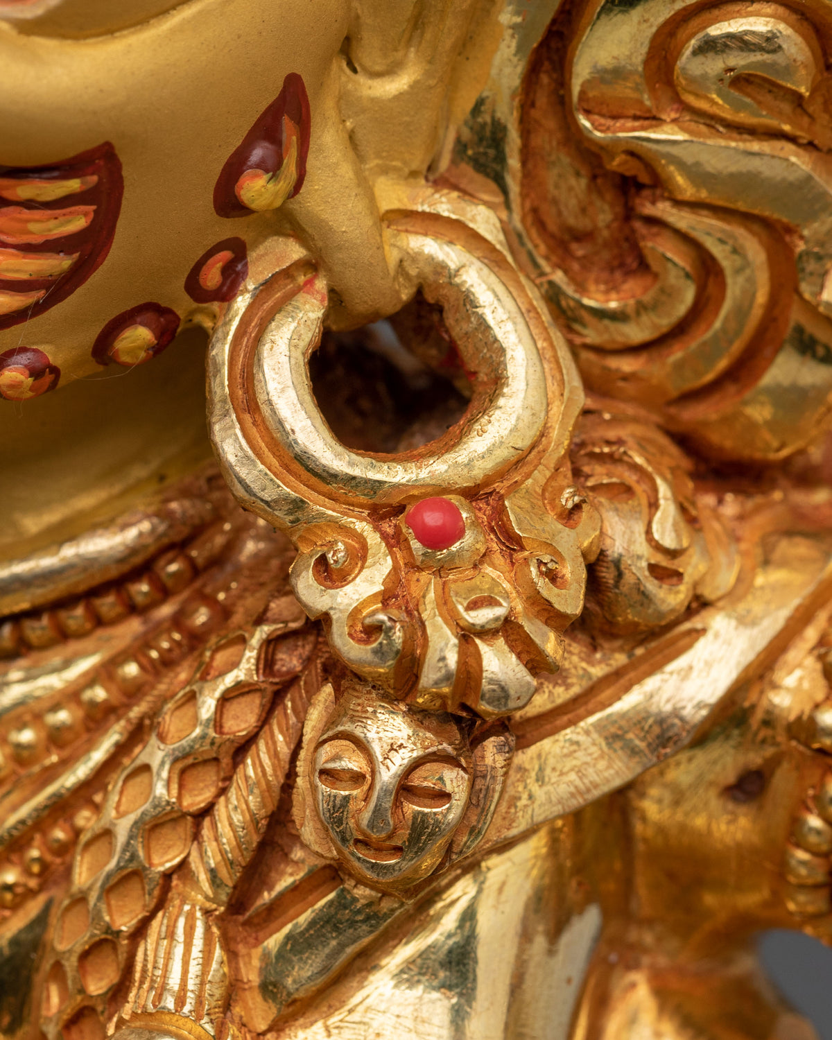 Six-Armed Mahakala Statue | Fierce Guardian of the Dharma