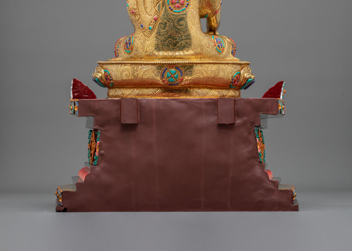 Shakyamuni Buddha with Throne