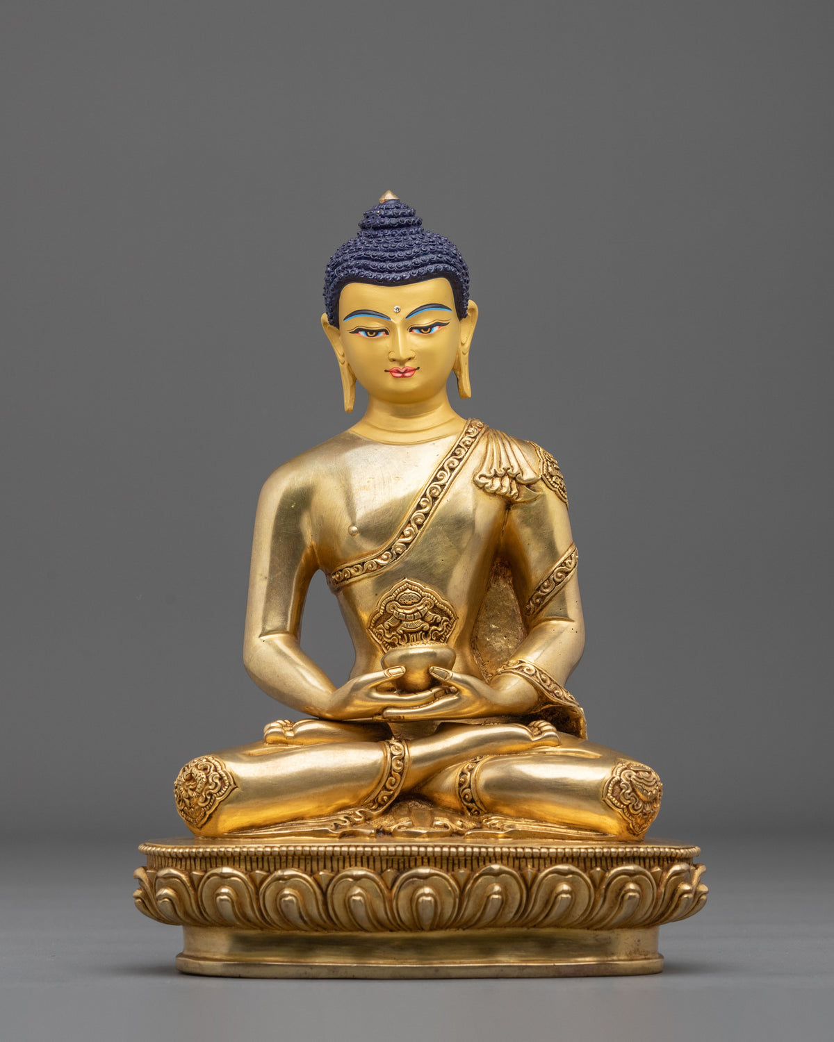 Amitabha Buddha Sculpture for Altar | Buddha of Infinite Light