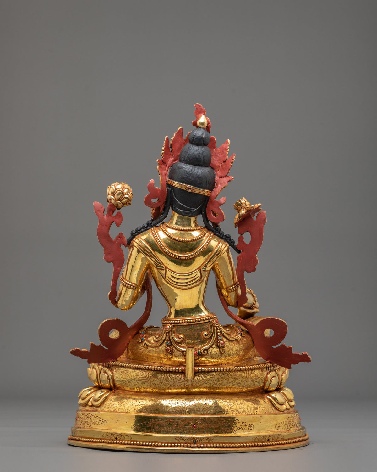 Green Tara Statue | Himalayan Buddhist Elegance