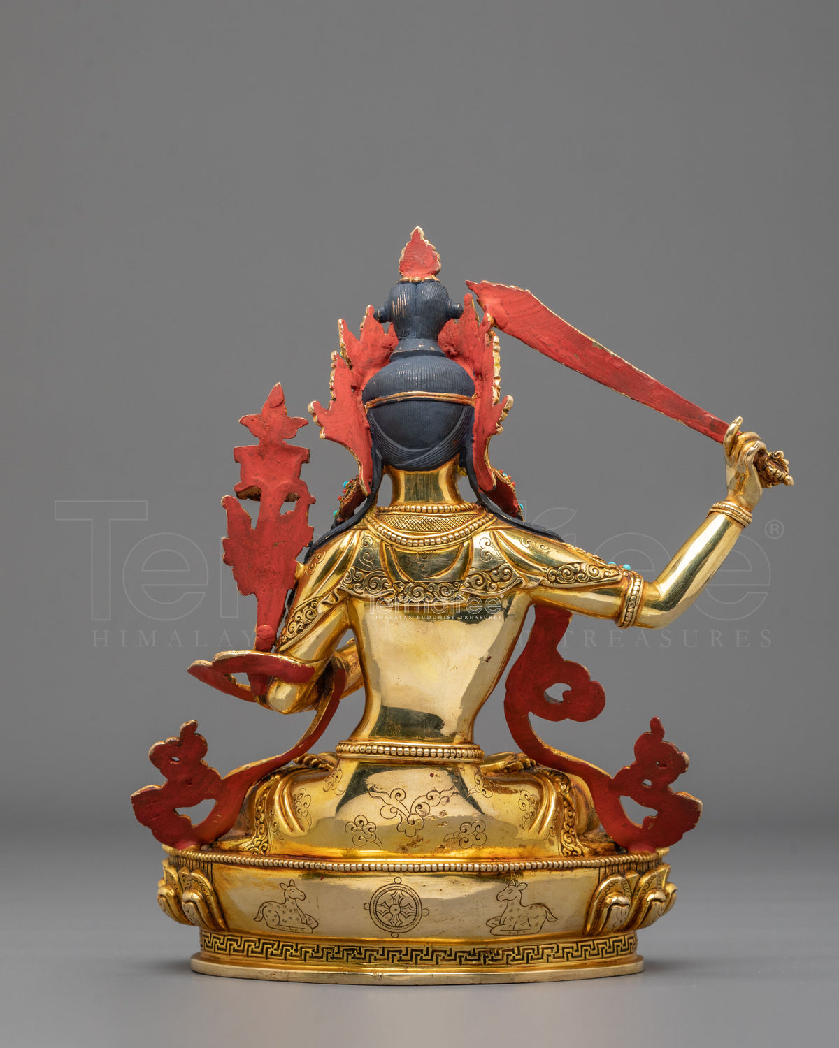 Manjushri Wisdom Sword Buddhist Statue | Handcrafted Buddhist ArtWork