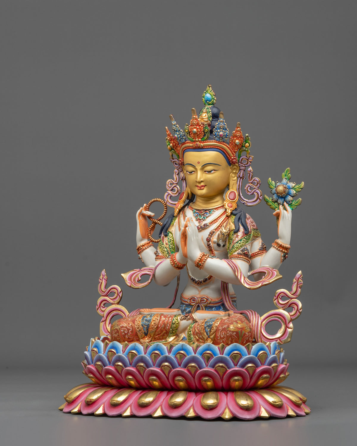 Chenrezig Statue | The Enlightened Expression of Great Compassion