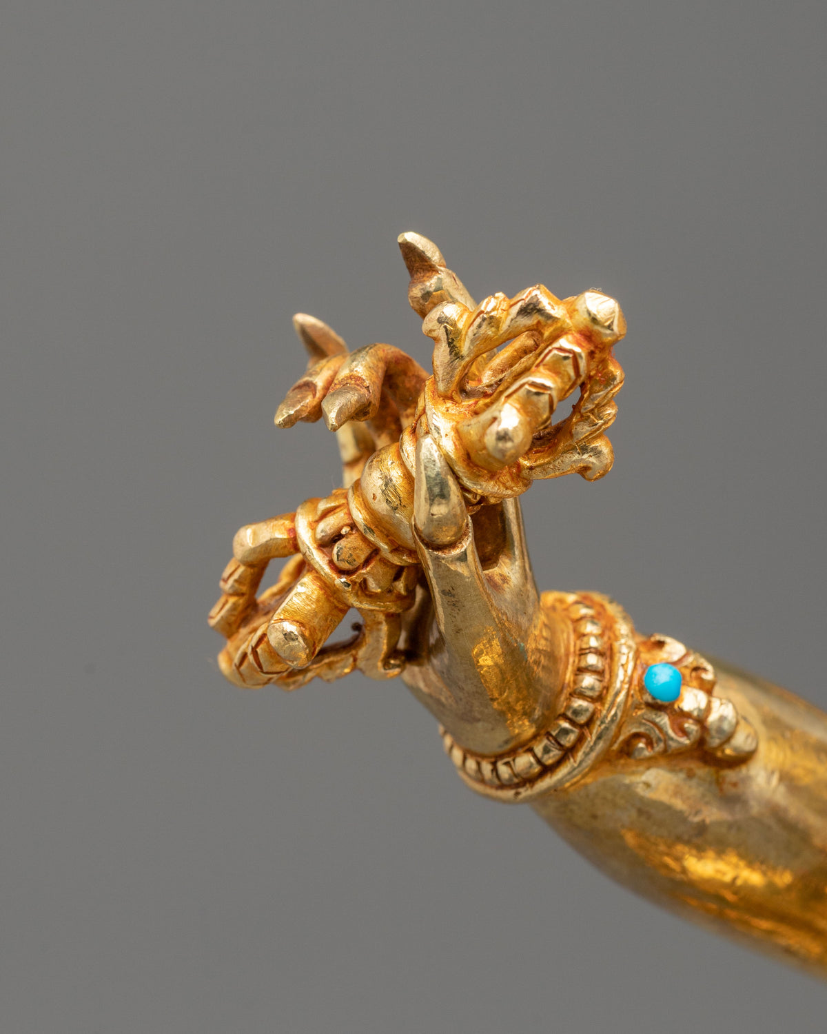 Vajrapani Thunderbolt Guardian Statue | Protector of the Dharma